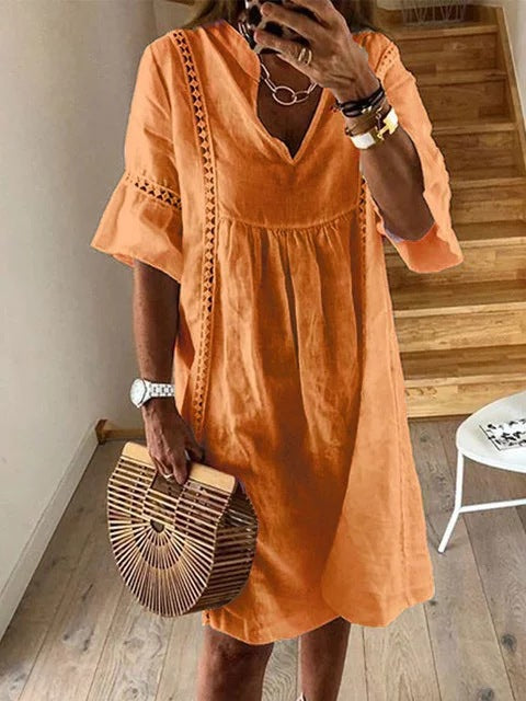 Robe Soleil — Cover-Up Crochet Ajouré 🏕️