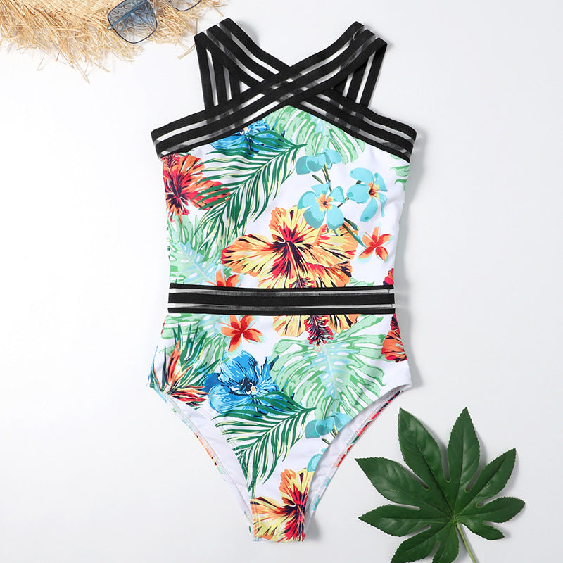 Maillot de bain 1 Pièce — Petal Luxe — Imprimé Floral 🌺