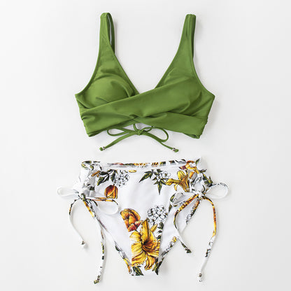 Maillot de bain 2 Pièces — Bikini Aurora — Dégradé Laçage ✨