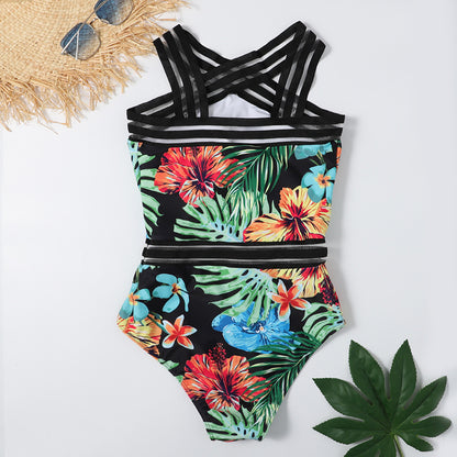 Maillot de bain 1 Pièce — Petal Luxe — Imprimé Floral 🌺