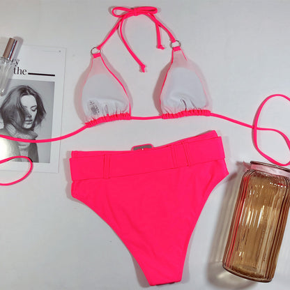 Maillot de bain 2 Pièces Bikini Havana — Halter Imprimé 👙