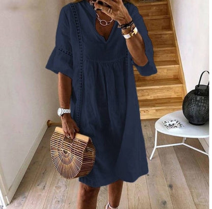 Robe Soleil — Cover-Up Crochet Ajouré 🏕️