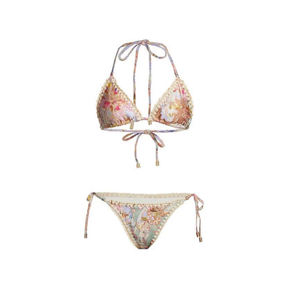 Set Bloom Paréo — Bikini Floral & Paréo Assorti 🌼