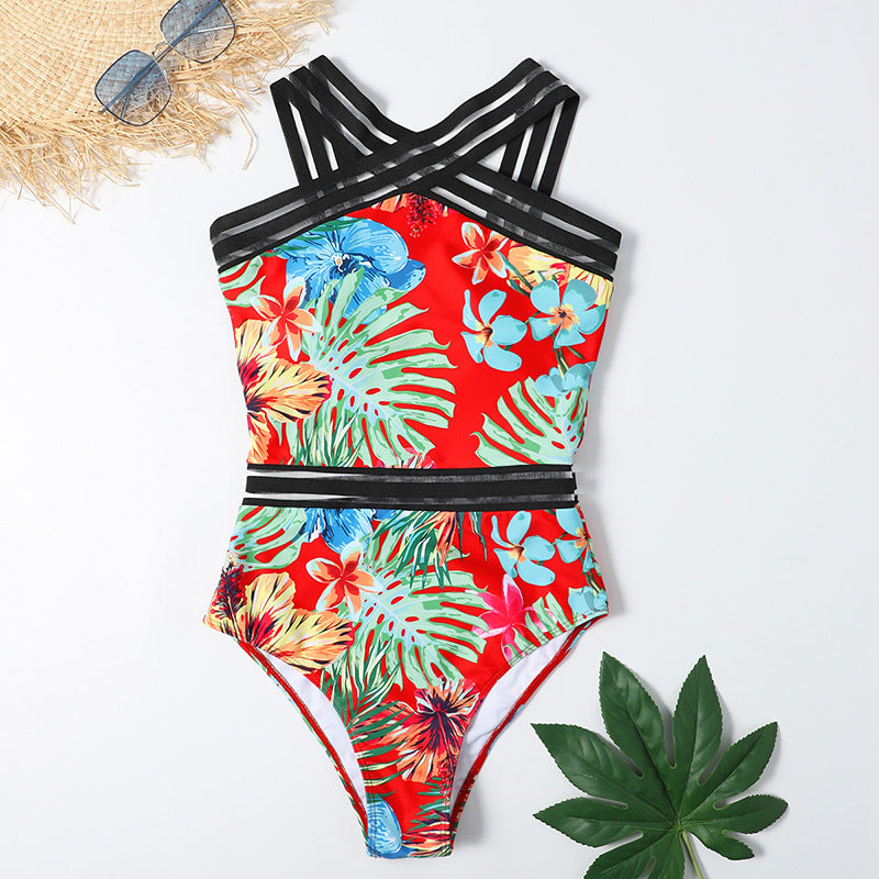 Maillot de bain 1 Pièce — Petal Luxe — Imprimé Floral 🌺