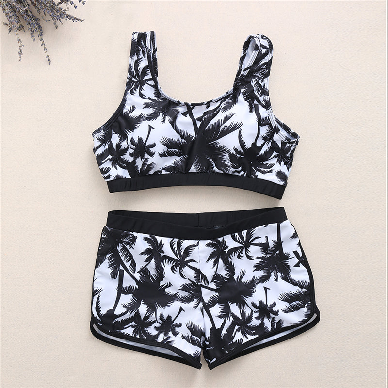 Bikini Tropicana — Brassière & Shorty Floral 🌴