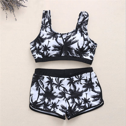 Bikini Tropicana — Brassière & Shorty Floral 🌴