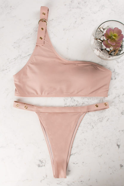 Maillot de bain 2 Pièces — Bikini Cannes — One-Shoulder ✨