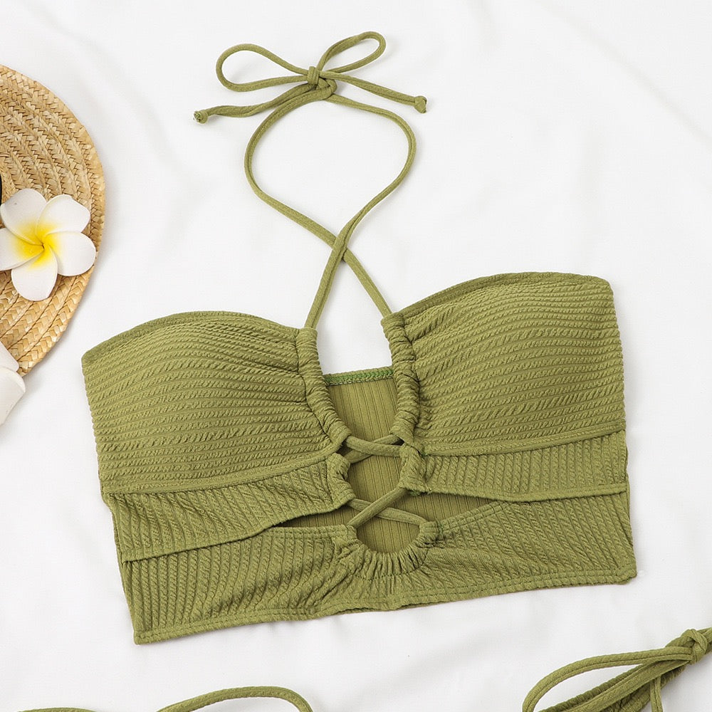 Maillot de bain 2 Pièces Bikini Rope Ibiza — Lacets ✨