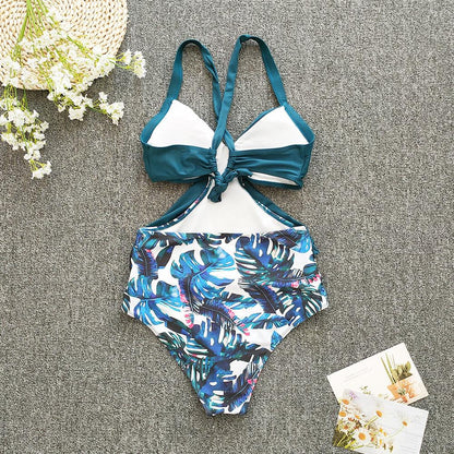 Maillot de bain 1 pièces Ibiza Vibes — 1 Pièce Multicolore ✨