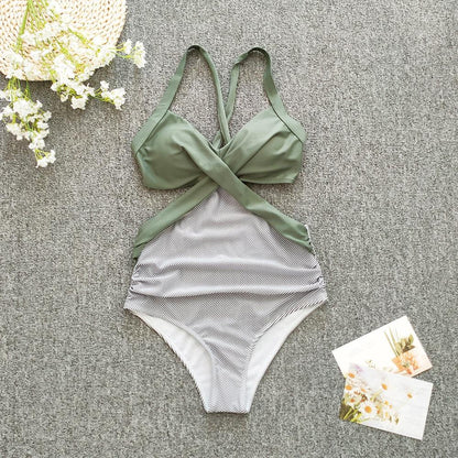 Maillot de bain 1 pièces Ibiza Vibes — 1 Pièce Multicolore ✨