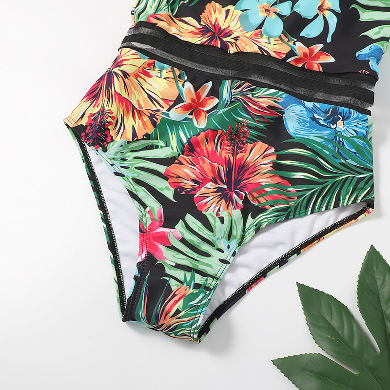Maillot de bain 1 Pièce — Petal Luxe — Imprimé Floral 🌺