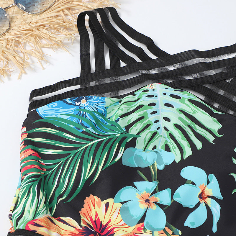 Maillot de bain 1 Pièce — Petal Luxe — Imprimé Floral 🌺