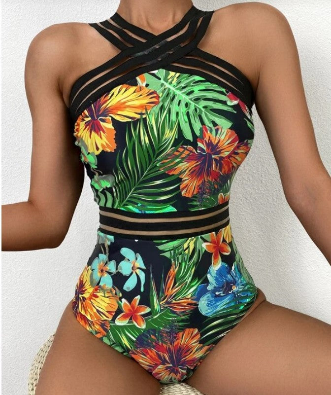 Maillot de bain 1 Pièce — Petal Luxe — Imprimé Floral 🌺